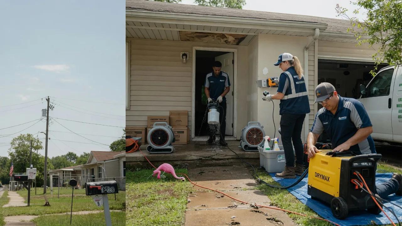 Storm Damage Water Removal in Janesville, IA near me